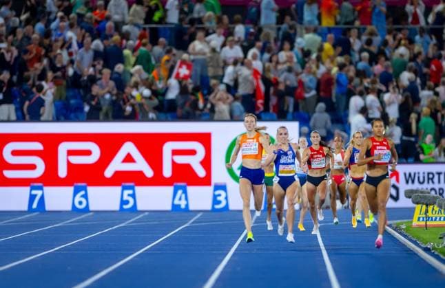 BIRMINGHAM - Femke Broeders-Bol in action in the 800-meter final on the fifth day of the European Athletics Championships. IRIS VAN DEN BROEK ANP xVIxANPxSportx xxANPxIVx 565490552 originalFilename: 565490552