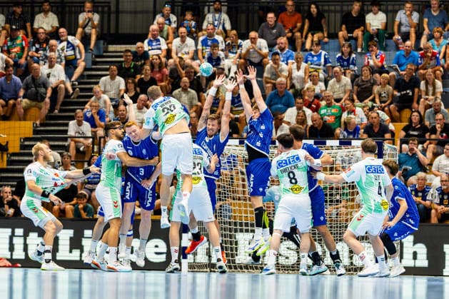 14.08.2026, GER, Handball, Maenner, Saison 26 27, Wartburg-Cup presented by Koetter Security, SC Magdeburg - TBV Lemgo Lippe Philipp Weber (SC Magdeburg) 99817 Eisenach Werner-Assmann-Halle Am Sportp Thueringen Deutschland