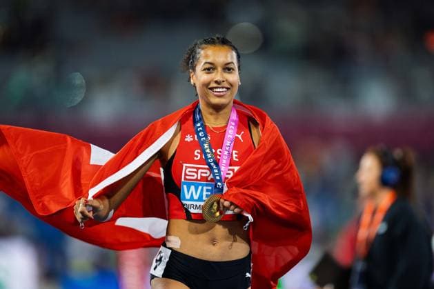 BIRMINGHAM, UNITED KINGDOM - AUGUST 14: Audrey Werro of Switzerland wins the Gold Medal in the Women s 800m during the European Athletics Championships at Alexander Stadium on August 14, 2026 in Birmingham, United Kingdom. England United Kingdom Copyright: xBEAUTIFULxSPORTS TobiasxLacknerx