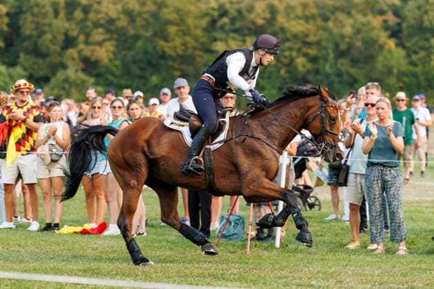 AACHEN - FEI World Championships 2026, AACHEN - FEI World Championships 2026 LÜBBEKE Libussa (GER), Caramia FRH FEI Eventing World Championship, WM, Weltmeisterschaft Cross Country Gelände Team & Individual Aachen, Reitstadion Soers 15. August 2026 -