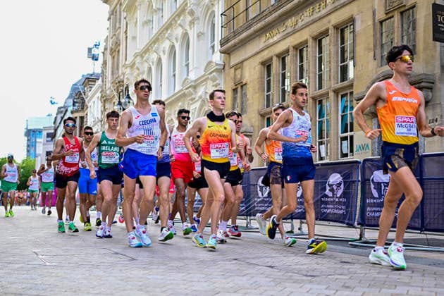 Leo KOEPP (Germany, LG Nord Berlin, HALF MARATHON RACE WALK Men) GBR, European Athletics Championships, Athletics, 15.08.2026, GBR, European Athletics Championships, Athletics, 15.08.2026, Birmingham Copyright: xEibnerxPressefoto JanxPapenfussx EP_JPS