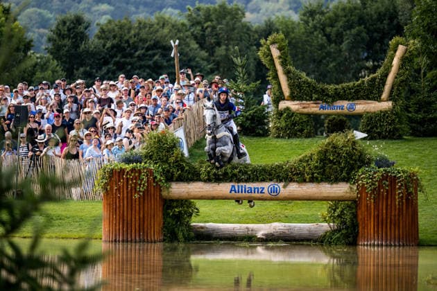 260815 compete in the Eventing Cross-Country during day 5 of the 2026 FEI World Championships on August 15, 2026 in Aachen. Photo: Emma Wallskog BILDBYRAN kod EW EW0685 ridsport, equestrian,rid-vm 2026,2026 fei world championships,bb Copyright: EMMAxWALLSKOG BB260815EW036