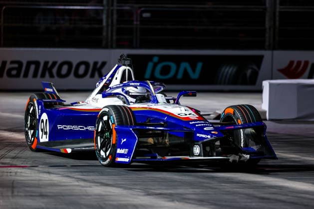 Pascal Wehrlein (Porsche Formula E Team, 94) während waehrend des Qualifyings, ABB FIA Formula E World Championship, WM, Weltmeisterschaft London e-Prix 2026, Vereinigtes Koenigreich, Saison 12 2025 26, Runde 16, 15.07.2026, ABB FIA Formula E World Championship, London e-Prix 2026, Vereinigtes Koenigreich, Saison 12 2025 26, Runde 16, 15.07.2026 London Copyright: xEibner-Pressefoto LauraxRoemerx EP_LRR