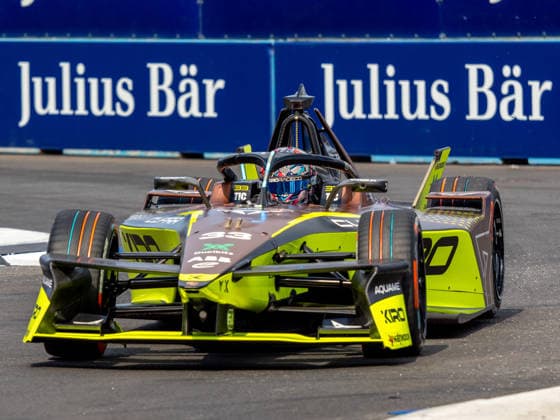 Dan Ticktum driving for the CUPRA KIRO Formula E Team during qualifying for race one at the London E-Prix at the ExCel Centre, London Docklands, UK on 15 August 2026. Copyright: xPhilxHutchinsonx 45350035