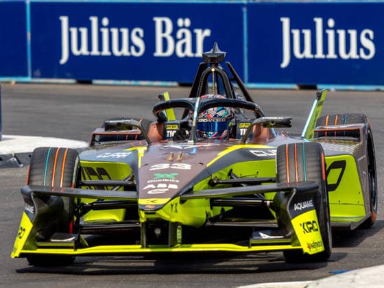 Dan Ticktum driving for the CUPRA KIRO Formula E Team during qualifying for race one at the London E-Prix at the ExCel Centre, London Docklands, UK on 15 August 2026. Copyright: xPhilxHutchinsonx 45350036