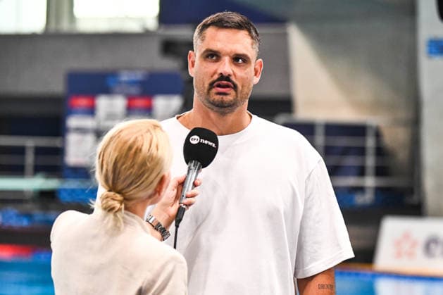 NATATION : Championnat d europe de natation 2026 - PARIS - 15 08 2026 Florent Manaudou Saint DenisFrance  Copyright: xBaptistexAutissierx