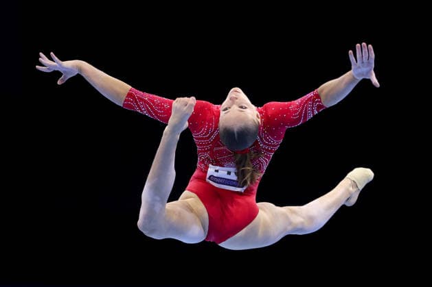 36th European Championships and 15th European Junior Championships in WomenÂ s Artistic Gymnastics - Finals Elena Colas of France competes on the Floor Exercise Final during day 3 of the 2026 Women s Artistic Gymnastics European Championships at Arena Zagreb on August 15, 2026 in Zagreb, Croatia.  IgorxKralj PIXSELL