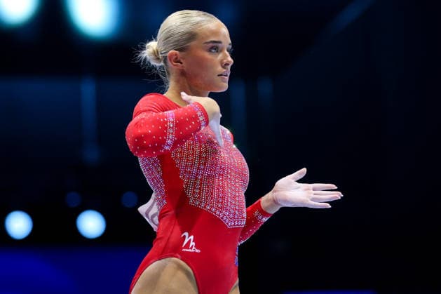 36th European Championships and 15th European Junior Championships in WomenÂ s Artistic Gymnastics - Finals Ruby Evans of Great Britain competes on the Floor Exercise Final during day 3 of the 2026 Women s Artistic Gymnastics European Championships at Arena Zagreb on August 15, 2026 in Zagreb, Croatia.  IgorxKralj PIXSELL