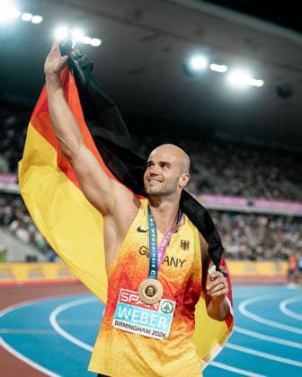 Julian Weber (USC Mainz, Speerwurf Maenner), GBR, Leichtathletik, Athletics, European Athletics Championships 2026, Leichtathletik Europameisterschaft 2026, Birmingham 2026, 09.08.2026, GBR, Leichtathletik, Athletics, European Athletics Championships 2026, Leichtathletik Europameisterschaft 2026, Birmingham 2026, 09.08.2026 Birmingham Copyright: xStefanxMayerx EP_SMR