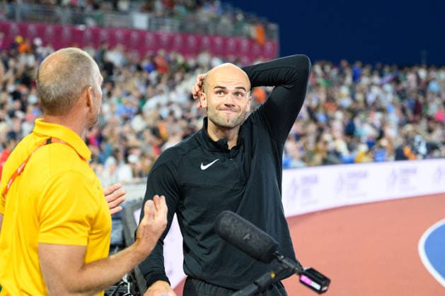 BIRMINGHAM, GREAT BRITAIN - August 15: Julian Weber (Germany) during the javelin throw final during the European Athletics Championships 2026 at Alexander Stadium in Birmingham, Great Britain (Photo by Sven Beyrich Sports Press Photo) Copyright: xSvenxBeyrich SportsxPressxPhotox Sportspressphoto_SPR207871