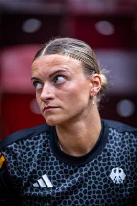 Basketball Ludwigsburg 15.08.2026 DBB Frauen Nationalmannschaft 2026 Testspiel Deutschland (GER) vs Spanien (ESP) Alexandra Wilke (Deutschland, No.03)