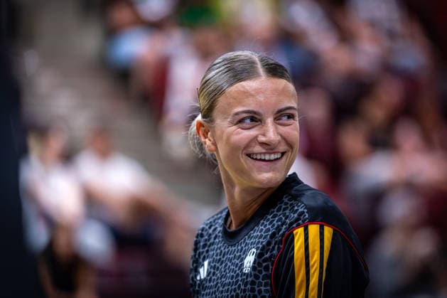 Basketball Ludwigsburg 15.08.2026 DBB Frauen Nationalmannschaft 2026 Testspiel Deutschland (GER) vs Spanien (ESP) Alexandra Wilke (Deutschland, No.03)
