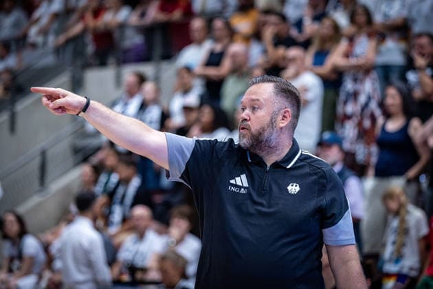 Basketball Ludwigsburg 15.08.2026 DBB Frauen Nationalmannschaft 2026 Testspiel Deutschland (GER) vs Spanien (ESP) Stefan Möller (Deutschland, Assistenztrainer)