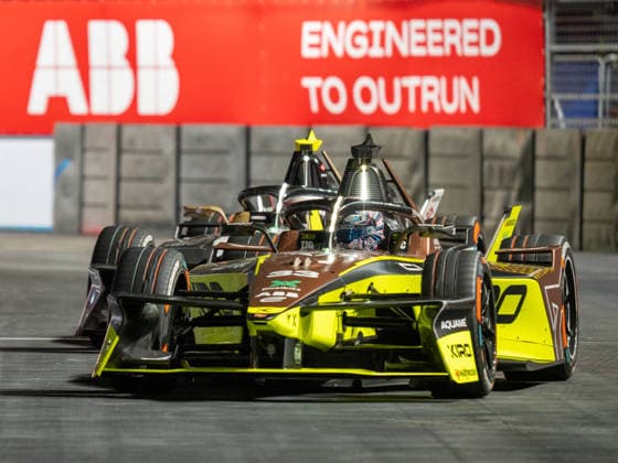 Dan Ticktum driving for the CUPRA KIRO Formula E Team during race one at the London E-Prix at the ExCel Centre, London Docklands, UK on 15 August 2026. Copyright: xPhilxHutchinsonx 45350135