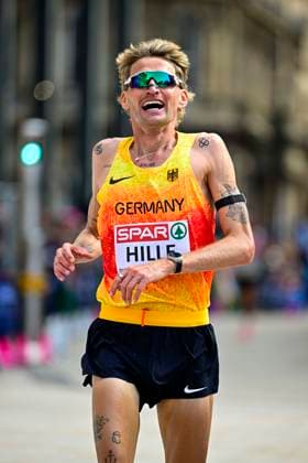 Erik HILLE (Germany, Munich Athletics, MARATHON TEAM Men) GBR, European Athletics Championships, Athletics, 16.08.2026, GBR, European Athletics Championships, Athletics, 16.08.2026, Birmingham Copyright: xEibnerxPressefoto JanxPapenfussx EP_JPS