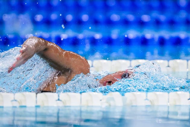 260816 Bea Hovda of Norway competes in women™s 400 meters freestyle swimming heats during day 17 of the 2026 European Aquatics Championships on August 16, 2026 in Saint-Denis. Photo: Joel Marklund BILDBYRAN kod JM JM0845 bbeng simning swimming svomming 2026 european aquatics championships em dam Norge Copyright: JOELxMARKLUND BB260816JM049