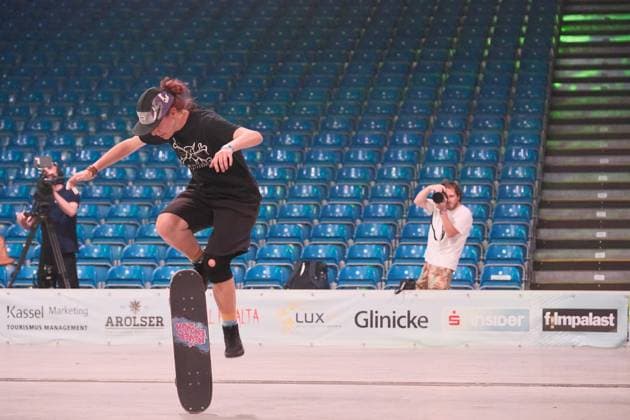 15.078.2026 xkhx Kassel World Freestyle 2026 Skateboarding Championships - Women Pro Qualifiers Bild zeigt Freya Ruske (Germany) -