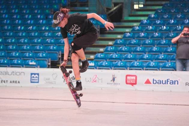 15.078.2026 xkhx Kassel World Freestyle 2026 Skateboarding Championships - Women Pro Qualifiers Bild zeigt Freya Ruske (Germany) -