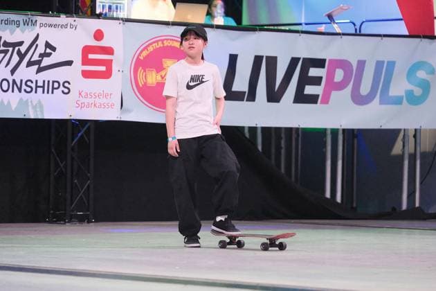 15.078.2026 xkhx Kassel World Freestyle 2026 Skateboarding Championships - Women Pro Qualifiers Bild zeigt Mei Tanikoshi from Japan -