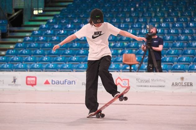 15.078.2026 xkhx Kassel World Freestyle 2026 Skateboarding Championships - Women Pro Qualifiers Bild zeigt Mei Tanikoshi from Japan -
