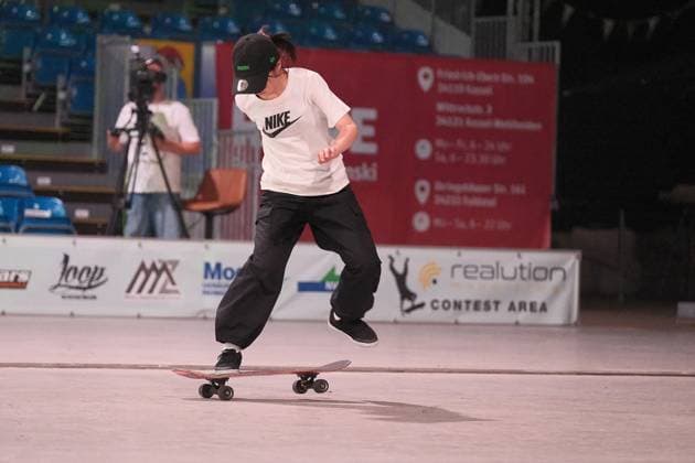 15.078.2026 xkhx Kassel World Freestyle 2026 Skateboarding Championships - Women Pro Qualifiers Bild zeigt Mei Tanikoshi from Japan -