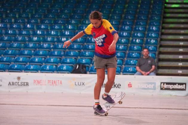 15.078.2026 xkhx Kassel World Freestyle 2026 Skateboarding Championships - Women Pro Qualifiers Bild zeigt Eva Grigore (Rumanien) -