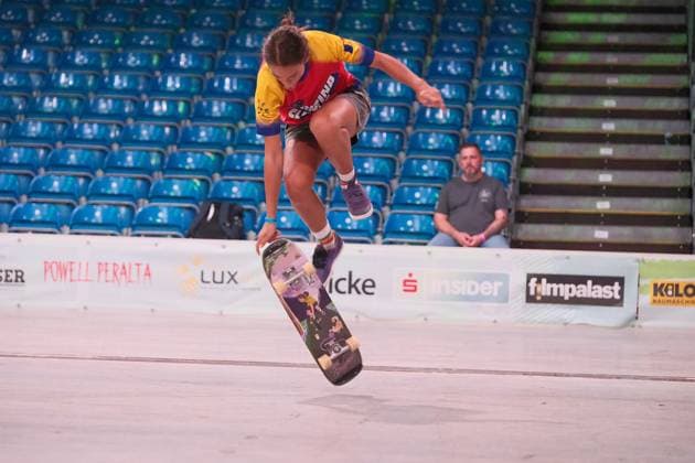 15.078.2026 xkhx Kassel World Freestyle 2026 Skateboarding Championships - Women Pro Qualifiers Bild zeigt Eva Grigore (Rumanien) -