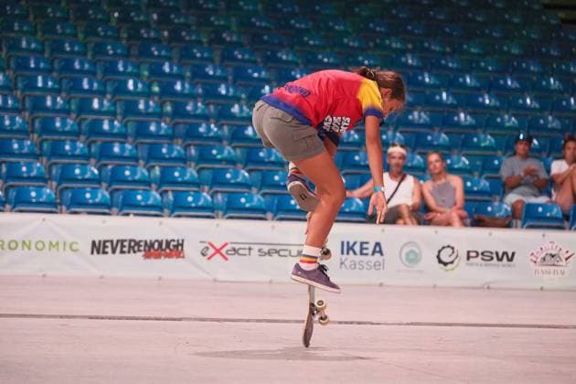 15.078.2026 xkhx Kassel World Freestyle 2026 Skateboarding Championships - Women Pro Qualifiers Bild zeigt Eva Grigore (Rumanien) -