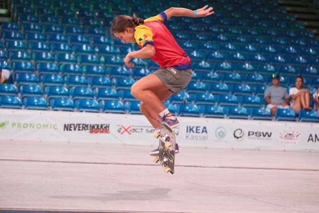 15.078.2026 xkhx Kassel World Freestyle 2026 Skateboarding Championships - Women Pro Qualifiers Bild zeigt Eva Grigore (Rumanien) -