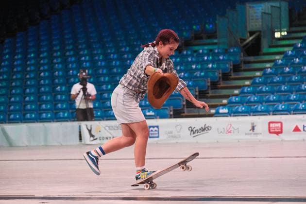 15.078.2026 xkhx Kassel World Freestyle 2026 Skateboarding Championships - Women Pro Qualifiers Bild zeigt Carmen Ionita (Romania ) -