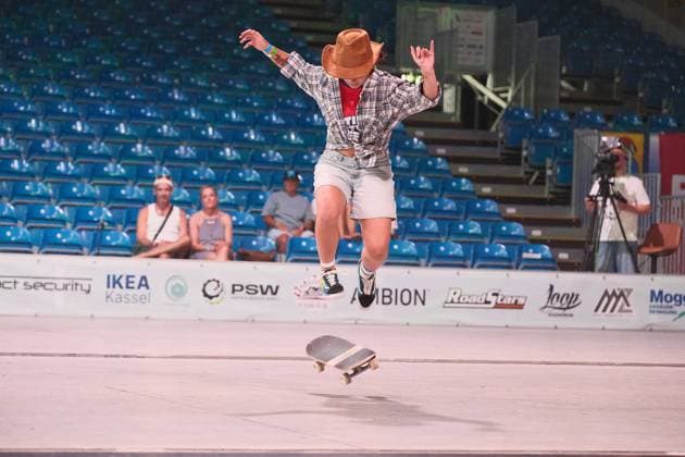 15.078.2026 xkhx Kassel World Freestyle 2026 Skateboarding Championships - Women Pro Qualifiers Bild zeigt Carmen Ionita (Romania ) -