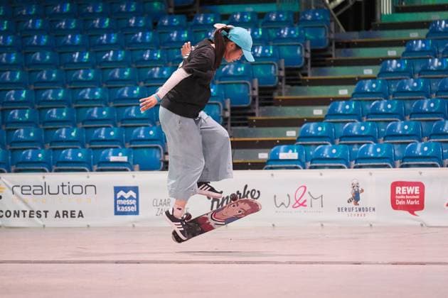 15.078.2026 xkhx Kassel World Freestyle 2026 Skateboarding Championships - Women Pro Qualifiers Bild zeigt Misato Komatsu from Japan -