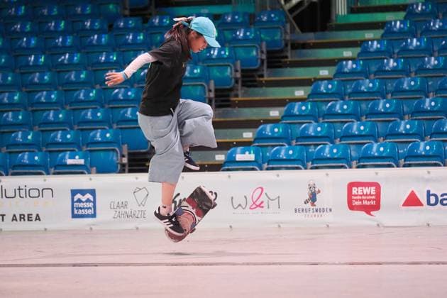 15.078.2026 xkhx Kassel World Freestyle 2026 Skateboarding Championships - Women Pro Qualifiers Bild zeigt Misato Komatsu from Japan -