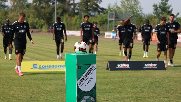 16.08.2026, xrekx, Fussball Testspiel, SV Auersmacher - SV Elversberg v.l. Symbolfoto, Symbolbild, Symbol Stadion, symbolic photo, symbolic image, symbolic stadium (DFL DFB REGULATIONS PROHIBIT ANY USE OF PHOTOGRAPHS as IMAGE SEQUENCES and or QUASI-VIDEO) Auersmacher