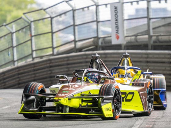Dan Ticktum driving for the CUPRA KIRO Formula E Team during qualifying for Race 2 at the London E-Prix at the ExCel Centre, London Docklands, UK on 16 August 2026. Copyright: xPhilxHutchinsonx 45350156