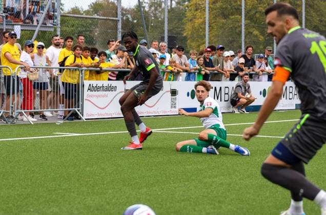 Fussball: Schweiz: Schweizer Cup 2026 2027 - 16.08.2026 - FC Thalwil vs. FC St. Gallen 1879 - Sportanlage Brand (Thalwil ZH, Schweiz); Thalwil ZH Sportanlage Brand Kanton Zürich Schweiz Copyright: xAmiirxAmedjouax