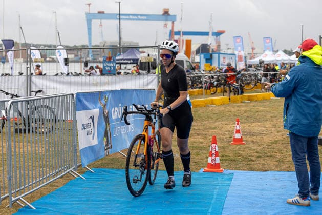 16.08.2026 USC Kiel 37. KN Förde Triathlon 2026 Sprinttriathlon Gruppe 1 (alle Frauen) Wechselzone Kiel Reventlouwiese Schleswig Holstein Deutschland