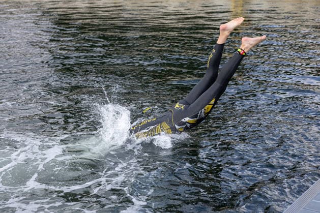 16.08.2026 USC Kiel 37. KN Förde Triathlon 2026 Sprinttriathlon Gruppe 2 (Männer, ab AK 35) Schwimmen Kiel Reventlouwiese Schleswig Holstein Deutschland