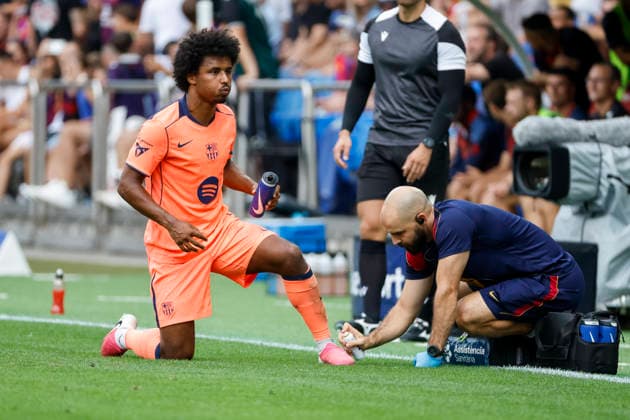 Karim Adeyemi FC Barcelona, Barca 14) , Schweiz, Fussball, Testspiel, 2026 2027, FC Basel vs. FC Barcelona, 16.08.2026, Basel Sankt Jakob Park Schweiz Copyright: xGrantxHubbsx