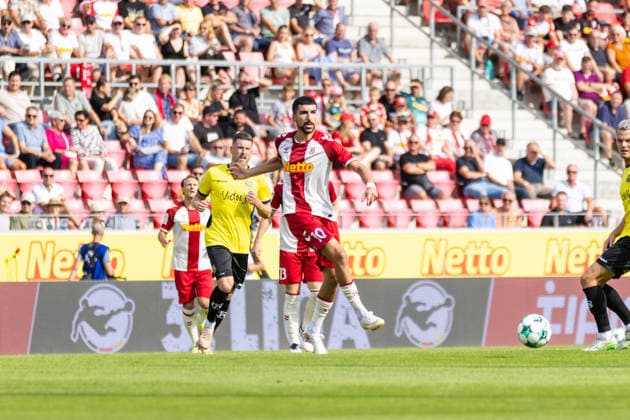 16.08.2026, Fussball, GER, Saison, 3.Liga, Saision 2026 2027, 02. Spieltag, SSV Jahn Regensburg - 1.FC Saarbrücken Nassim Boujellab (SSV Jahn Regensburg) DFL REGULATIONS PROHIBIT ANY USE OF PHOTOGRAPHS AS IMAGE SEQUENCES AND OR QUASI-VIDEO.