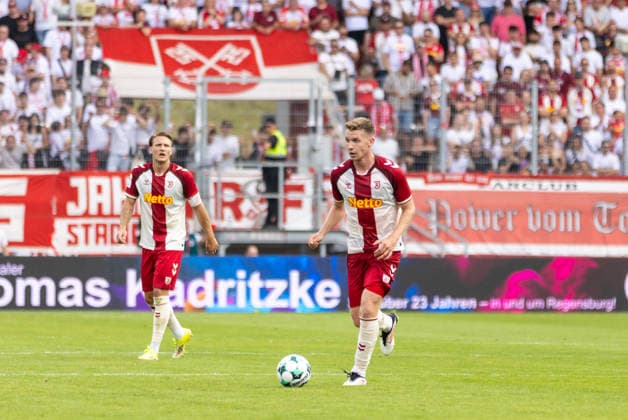 16.08.2026, Fussball, GER, Saison, 3.Liga, Saision 2026 2027, 02. Spieltag, SSV Jahn Regensburg - 1.FC Saarbrücken Erik Majetschak (SSV Jahn Regensburg) DFL REGULATIONS PROHIBIT ANY USE OF PHOTOGRAPHS AS IMAGE SEQUENCES AND OR QUASI-VIDEO.