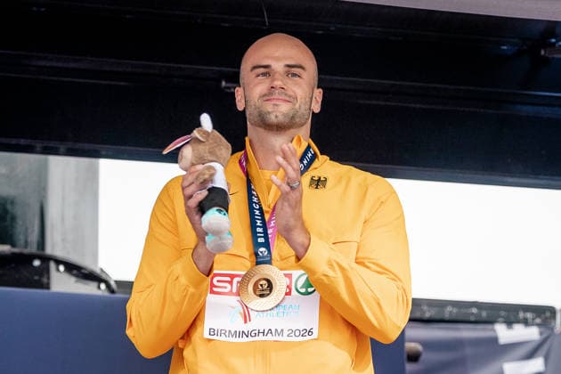 Julian Weber (USC Mainz, Speerwurf Maenner), GBR, Leichtathletik, Athletics, European Athletics Championships 2026, Leichtathletik Europameisterschaft 2026, Birmingham 2026, 16.08.2026, GBR, Leichtathletik, Athletics, European Athletics Championships 2026, Leichtathletik Europameisterschaft 2026, Birmingham 2026, 16.08.2026 Birmingham Copyright: xStefanxMayerx EP_SMR