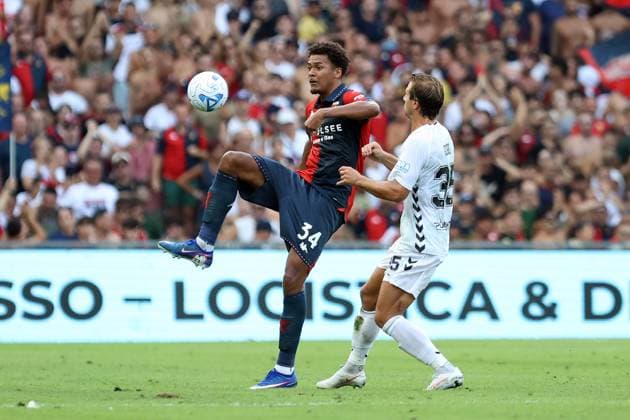 Foto IPP ACGE Genova 16 08 2026 32°Coppa Italia 2026 2027 Genoa-Ascoli nella foto: Sebastian Villaume Otoa Italy Photo Press World Copyright Genova italy Italia ITALY  Copyright: xR4924_italyphotopressx