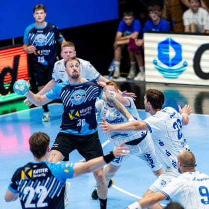 16.08.2026, GER, Handball, Maenner, Saison 26 27, Wartburg-Cup presented by Koetter Security, ThSV Eisenach - TBV Lemgo Lippe Dominik Solak (ThSV Eisenach,30) 99817 Eisenach Werner-Assmann-Halle Am Sportp Thueringen Deutschland