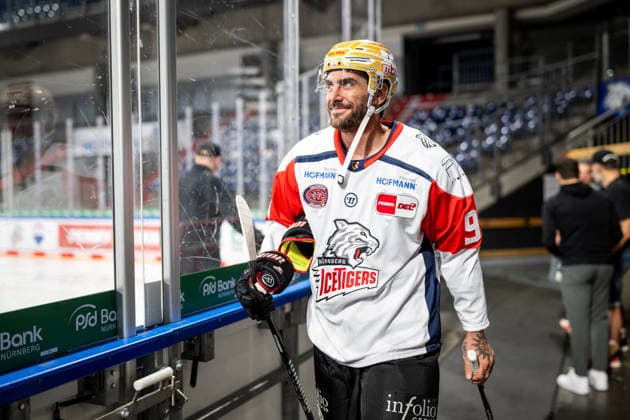 16.08.2026 - Eishockey - Saison 2026 2027 - Penny DEL - Public Practice der Nürnberg Ice Tigers Icetigers - ThHa - xthxhax - Constantin Braun (90, Nürnberg Ice Tigers, NIT )
