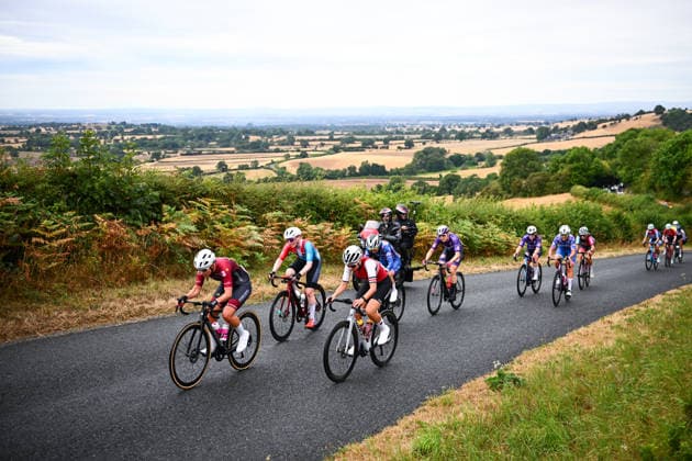 2026 North Yorkshire Grand Prix Picture by Olly Hassell SWpix.com - 16 08 2026 - British Cycling - 2026 Lloyds National Road Series - North Yorkshire Grand Prix - Ampleforth Abbey and College, North Yorkshire - Women™s Race - Ruby Blanc (360cycling) Copyright: x xSWpix.comx(t axPhotographyxHubxLtd)xSimonxWilkinson SWpix.comx SWP-3030-17983