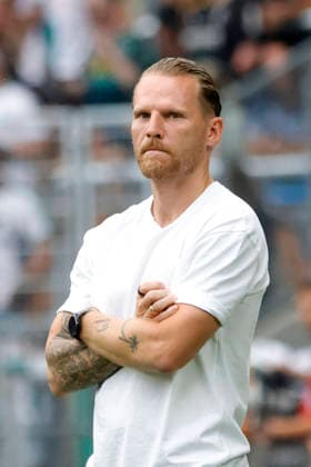 Moenchengladbach, Deutschland, Germany 1. Fussball Bundesliga, Testspiel, Borussia Moenchengladbach : Aston Villa 2-1 15.08. 2026 im Borussia Park in Moenchengladbach Trainer Eugen POLANSKI (MG) Photo: Norbert Schmidt, Duesseldorf