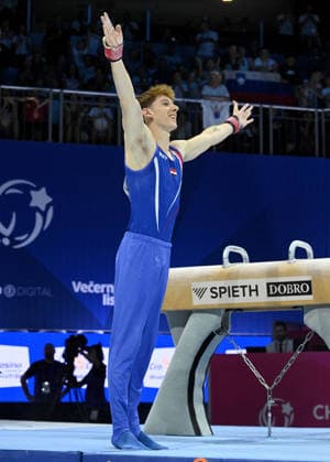 37th European Championships and 15th European Junior Championships in MenÂ s Artistic Gymnastics Mateo Zugec of Croatia competes on the pommel horse during qualification on day 1 of the 2026 Men s Artistic Gymnastics European Championships at Arena Zagreb on August 19, 2026 in Zagreb, Croatia.  MarkoxLukunic PIXSELL