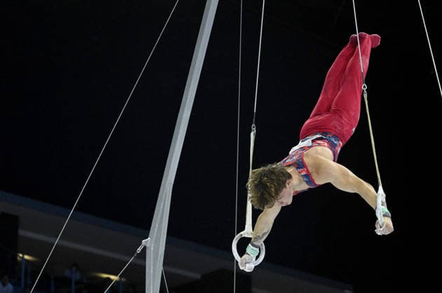 37th European Championships and 15th European Junior Championships in MenÂ s Artistic Gymnastics Vincent Lindpointner of Austria competes on the rings during qualification on day 1 of the 2026 Men s Artistic Gymnastics European Championships at Arena Zagreb on August 19, 2026 in Zagreb, Croatia.  MarkoxLukunic PIXSELL