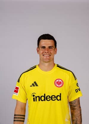 Torwart Michael Zetterer (Eintracht Frankfurt) - Eintracht Frankfurt Porträttermin 2026 2027 Eintracht Frankfurt Porträttermin 2026 2027 SGE